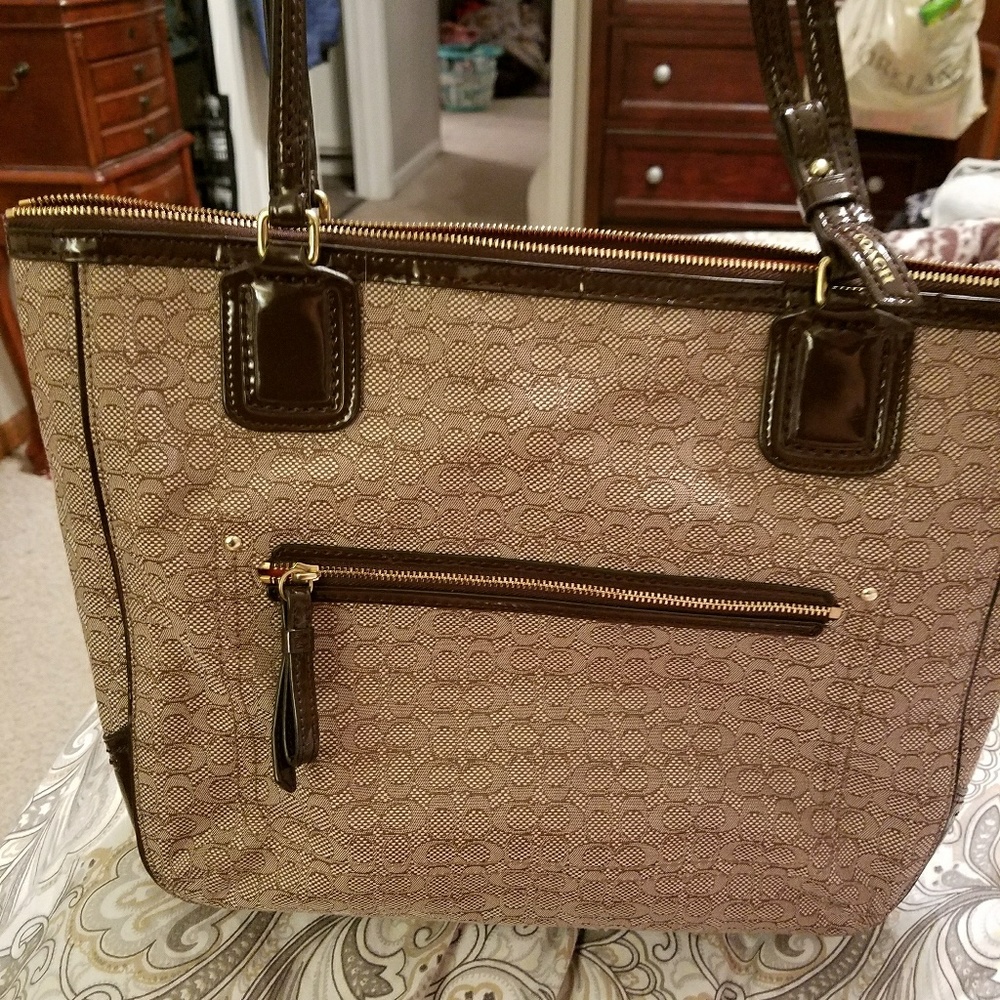 Coach Handbag - brown